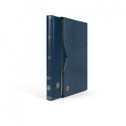 Classeur Premium cuir 32 pages avec étui de protection.