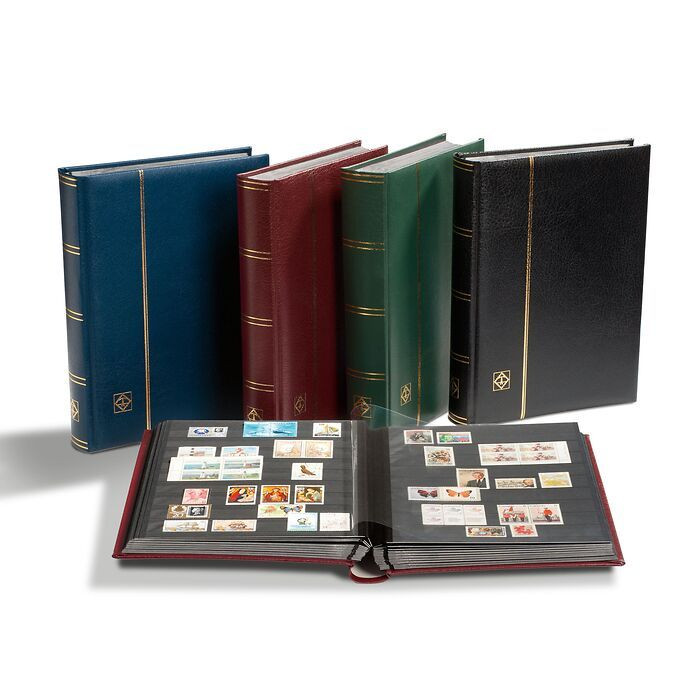 Étui De Protection Prophila Pour Classeur 60-64 Pages - Vert - Anti-poussière Et UV - Pour Collectionneurs De Timbres