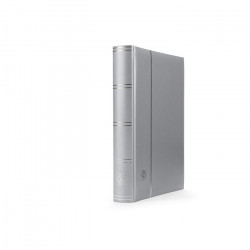Classeur Comfort métallique 64 pages noires pour timbres.