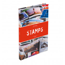 Classeur STAMPS A4 - 32 pages noires pour timbres.