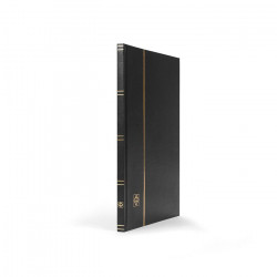 Classeur à bandes pour timbres 16 pages noires.