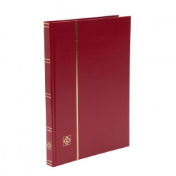 Classeur grand format 32 pages noires pour timbres.
