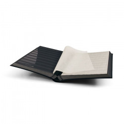 Classeur à bandes pour timbres 64 pages noires.