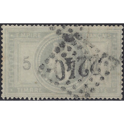 Empire dentelé timbre de France N°33 oblitéré.