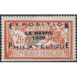 Le Havre timbre de France N°257A neuf*.