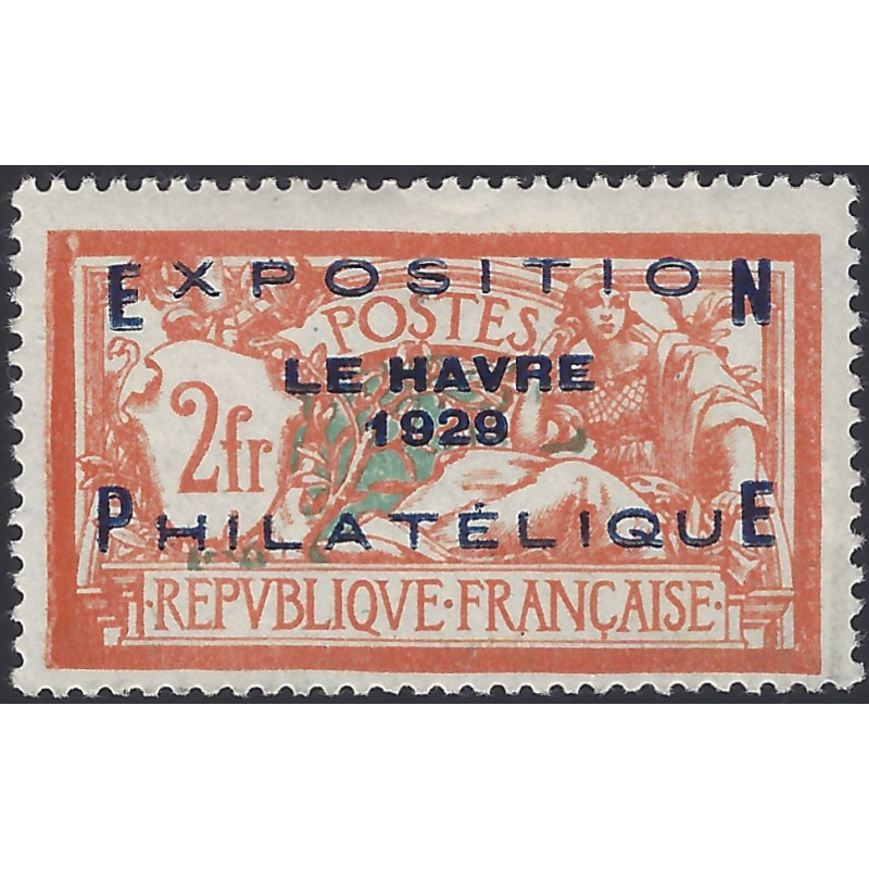 Le Havre timbre de France N°257A neuf*.