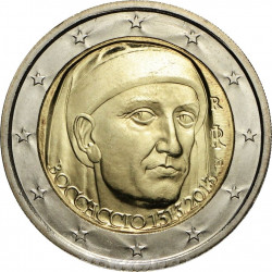 2 euros commémorative Italie 2013 - Boccaccio.