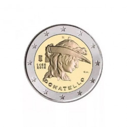 2 euros commémorative Italie 2016 - Donatello.