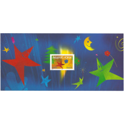 Bloc feuillet de timbre N°79 Étoiles neuf**.