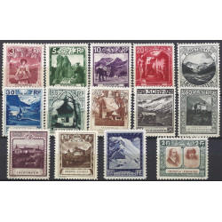Liechtenstein timbres N°94-107 série neuf**, R.