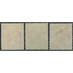 Liechtenstein timbres N°111-113 série neuf**, R.