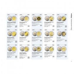 Catalogue de cotation monnaies et billets Euros 2025.