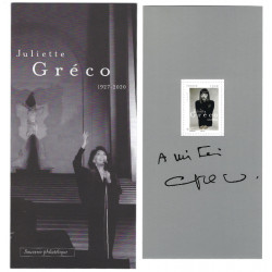 Bloc souvenir N°221 Juliette Gréco neuf**.