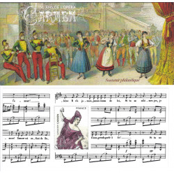 Bloc souvenir N°223 Opéra Carmen neuf**.