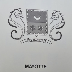 Collection de timbres neufs Mayotte 1892-2011 en album Lindner.