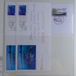 Collection de timbres neufs Mayotte 1892-2011 en album Lindner.