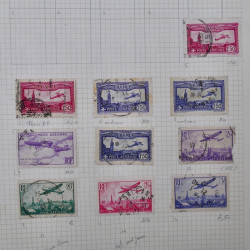 Lot de timbres France fin de catalogue neufs et oblitérés en un album.