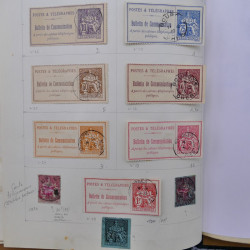 Lot de timbres France fin de catalogue neufs et oblitérés en un album.