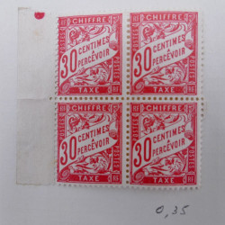 Lot de timbres France fin de catalogue neufs et oblitérés en un album.