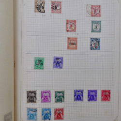 Lot de timbres France fin de catalogue neufs et oblitérés en un album.