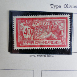Collection timbres de France 1900-1975 neufs en album.