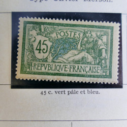 Collection timbres de France 1900-1975 neufs en album.