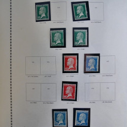 Collection timbres de France 1900-1975 neufs en album.
