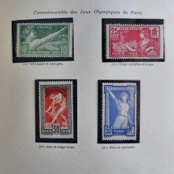 Collection timbres de France 1900-1975 neufs en album.