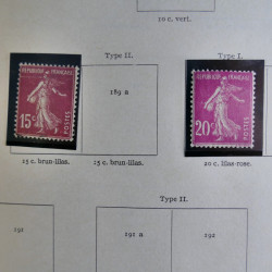 Collection timbres de France 1900-1975 neufs en album.