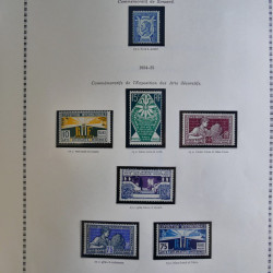 Collection timbres de France 1900-1975 neufs en album.