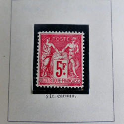 Collection timbres de France 1900-1975 neufs en album.