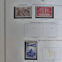 Collection timbres de France 1900-1975 neufs en album.