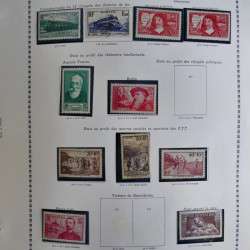 Collection timbres de France 1900-1975 neufs en album.