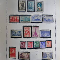 Collection timbres de France 1900-1975 neufs en album.