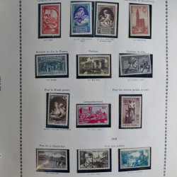 Collection timbres de France 1900-1975 neufs en album.