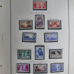 Collection timbres de France 1900-1975 neufs en album.