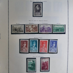 Collection timbres de France 1900-1975 neufs en album.