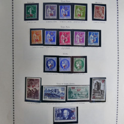 Collection timbres de France 1900-1975 neufs en album.
