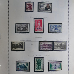 Collection timbres de France 1900-1975 neufs en album.