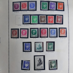 Collection timbres de France 1900-1975 neufs en album.