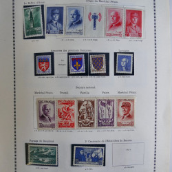 Collection timbres de France 1900-1975 neufs en album.