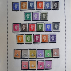 Collection timbres de France 1900-1975 neufs en album.