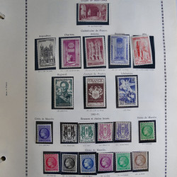 Collection timbres de France 1900-1975 neufs en album.