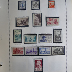 Collection timbres de France 1900-1975 neufs en album.