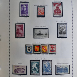 Collection timbres de France 1900-1975 neufs en album.