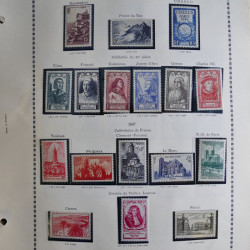 Collection timbres de France 1900-1975 neufs en album.