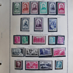Collection timbres de France 1900-1975 neufs en album.