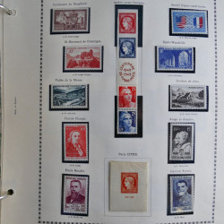 Collection timbres de France 1900-1975 neufs en album.