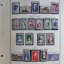 Collection timbres de France 1900-1975 neufs en album.