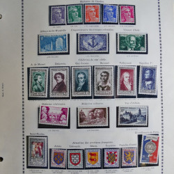 Collection timbres de France 1900-1975 neufs en album.
